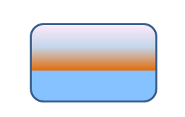 Shape with four gradient stops